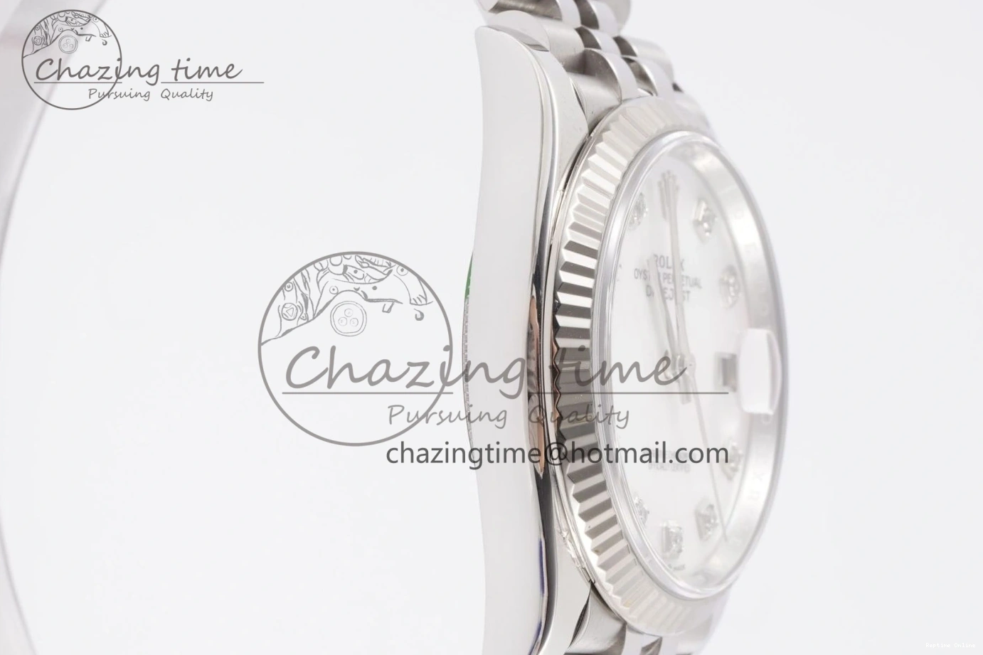 0419 DateJust 36 126234 Clean 1:1 Best Edition 904L Steel White MOP Diamonds Dial on Jubilee Bracelet VR Youthful 1992